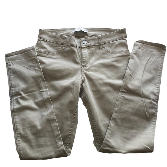 Abercrombie and Finch Tan Slim Trousers - Picture 3 of 8